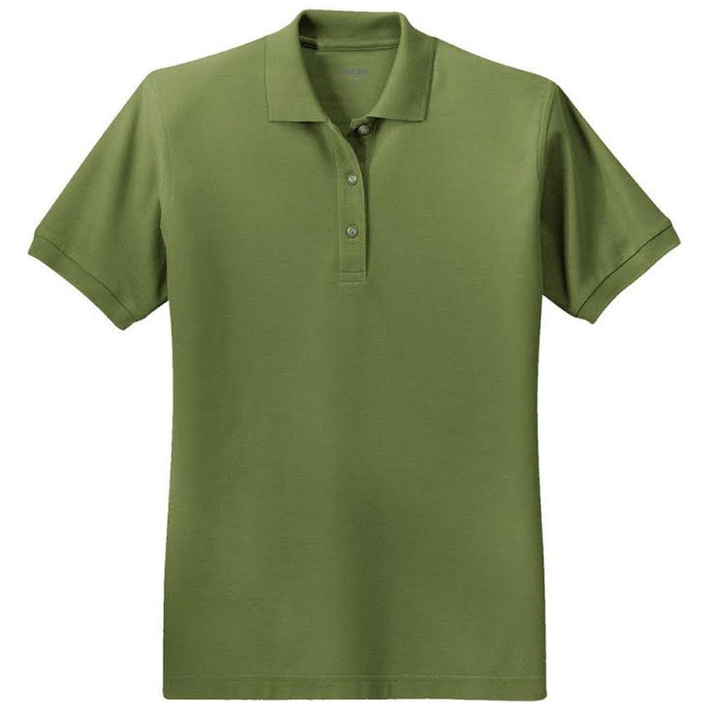 Ladies Silk Touch Polo Polos/Knits Joe's USA Clover Green