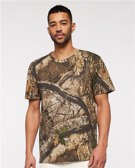 Code Five Men's Realtree® Camo T-Shirt - Code Five 3980 RealTree APX S Short Sleeve T-Shirts