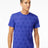 Code Five Men's Star Print Tee - Code Five 3929 Royal Star S Short Sleeve T-Shirts