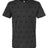 Code Five Men's Star Print Tee - Code Five 3929 Smoke Star S Short Sleeve T-Shirts