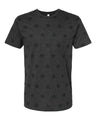 Code Five Men's Star Print Tee - Code Five 3929 Smoke Star S Short Sleeve T-Shirts