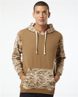 Code Five Unisex Fashion Camo Hoodie Sweatshirt - Code Five 3967 Natural/ Green Woodland/ Orange S Sweatshirts