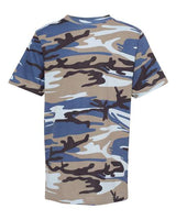Code Five Youth Camouflage T-Shirt - Code Five 2207 Blue Woodland XS Short Sleeve T-Shirts