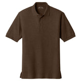 Mens Classic Silk Touch Polo Shirts in 36 Colors and Sizes: XS-6XL-CoffeeBean Polos/Knits Joe's USA Coffee Bean X-Small