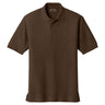 Mens Classic Silk Touch Polo Shirts in 36 Colors and Sizes: XS-6XL-CoffeeBean Polos/Knits Joe's USA Coffee Bean X-Small