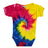 Colortone Infant Tie - Dyed Onesie - Colortone 5100 Spiral Rainbow 18M