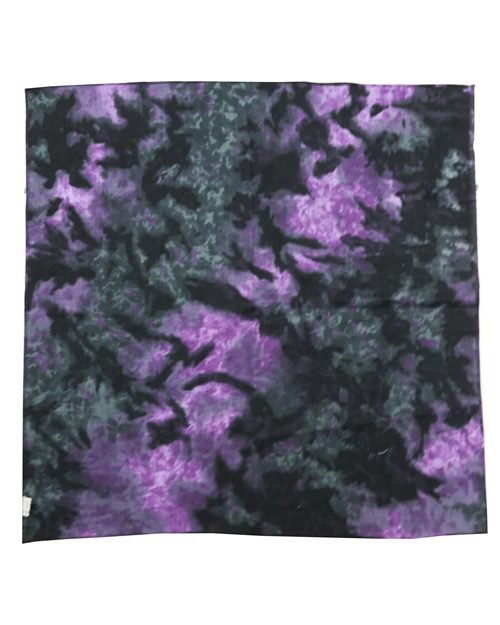 Colortone Tie - Dye Bandana - Colortone 9333 Amethyst One Size