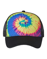 Colortone Tie - Dyed Trucker Cap - Colortone 9200 Blue Ocean Adjustable Hats