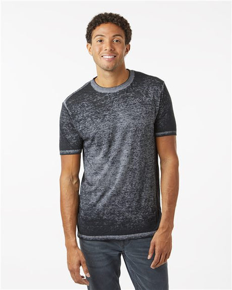 Colortone Unisex Acid Wash Burnout T-Shirt - Colortone 1350 Arctic Grey S Short Sleeve T-Shirts