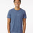 Colortone Unisex Acid Wash Burnout T-Shirt - Colortone 1350 Denim S Short Sleeve T-Shirts