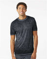Colortone Unisex Acid Wash Burnout T-Shirt - Colortone 1350 Twilight Black S Short Sleeve T-Shirts