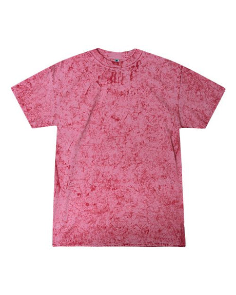 Colortone Unisex Color Crush T-Shirt - Colortone 1250 Rose S Short Sleeve T-Shirts