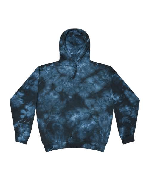 Colortone Unisex Crystal Wash Hooded Sweatshirt - Colortone 8790 Crystal Navy S Sweatshirts