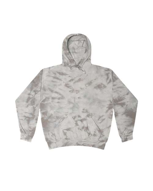 Colortone Unisex Crystal Wash Hooded Sweatshirt - Colortone 8790 Crystal Silver S Sweatshirts
