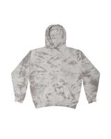 Colortone Unisex Crystal Wash Hooded Sweatshirt - Colortone 8790 Crystal Silver S Sweatshirts