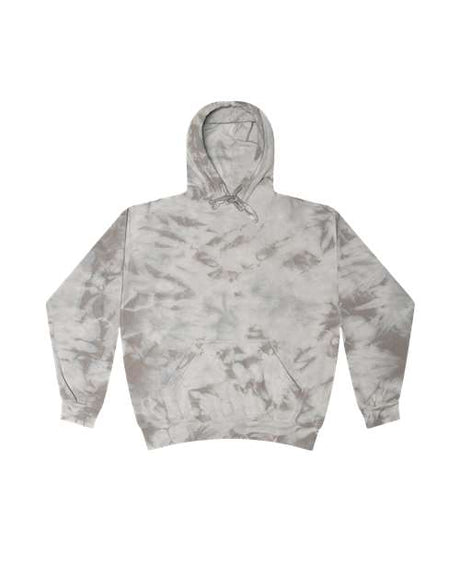 Colortone Unisex Crystal Wash Hooded Sweatshirt - Colortone 8790 Crystal Silver S Sweatshirts