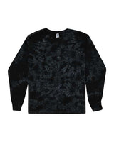 Colortone Unisex Crystal Wash Long Sleeve T-Shirt - Colortone 2390 Crystal Black S Long Sleeve T-Shirts