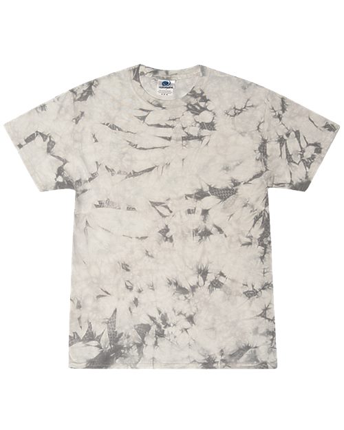 Colortone Unisex Crystal Wash T-Shirt - Colortone 1390 Crystal Black S Short Sleeve T-Shirts