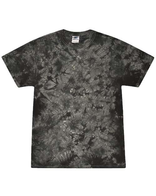 Colortone Unisex Crystal Wash T-Shirt - Colortone 1390 Crystal Black S Short Sleeve T-Shirts