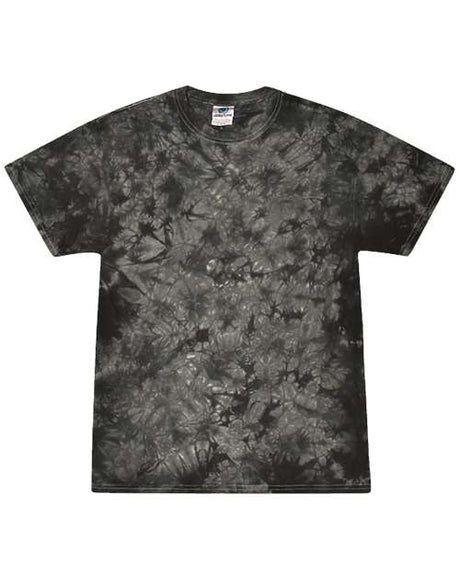 Colortone Unisex Crystal Wash T-Shirt - Colortone 1390 Crystal Black S Short Sleeve T-Shirts