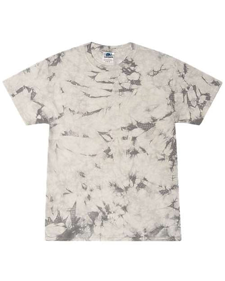 Colortone Unisex Crystal Wash T-Shirt - Colortone 1390 Crystal Silver S Short Sleeve T-Shirts