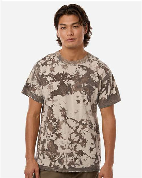 Colortone Unisex Iced T-Shirt - Colortone 1275 Iced Beige S Short Sleeve T-Shirts