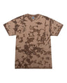 Colortone Unisex Iced T-Shirt - Colortone 1275 Iced Brown S Short Sleeve T-Shirts