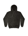 Colortone Unisex Mineral Wash Hooded Sweatshirt - Colortone 8300 Black S Sweatshirts