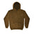 Colortone Unisex Mineral Wash Hooded Sweatshirt - Colortone 8300 Brown S Sweatshirts