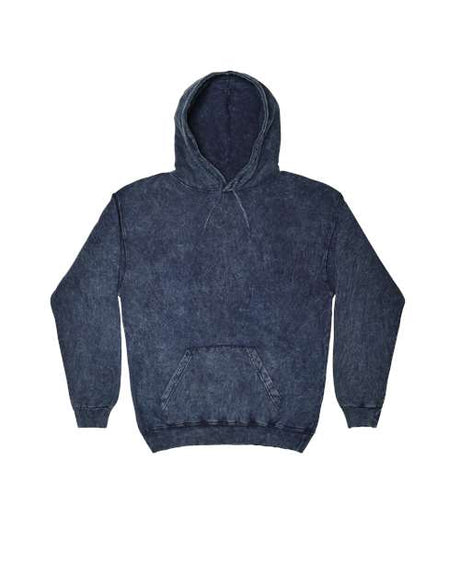 Colortone Unisex Mineral Wash Hooded Sweatshirt - Colortone 8300 Navy S Sweatshirts