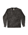 Colortone Unisex Mineral Wash Long Sleeve T-Shirt - Colortone 2300 Mineral Black S Long Sleeve T-Shirts