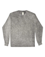 Colortone Unisex Mineral Wash Long Sleeve T-Shirt - Colortone 2300 Mineral Grey S Long Sleeve T-Shirts