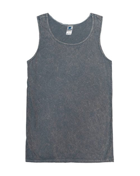 Colortone Unisex Mineral Wash Tank Top - Colortone 3300 Mineral Black S Tank Top