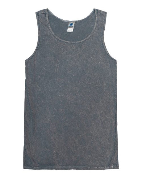 Colortone Unisex Mineral Wash Tank Top - Colortone 3300 Mineral Grey S Tank Top