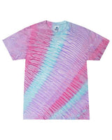 Colortone Unisex Multi - Color Tie - Dyed T-Shirt - Colortone 1000 Blossom S Short Sleeve T-Shirts
