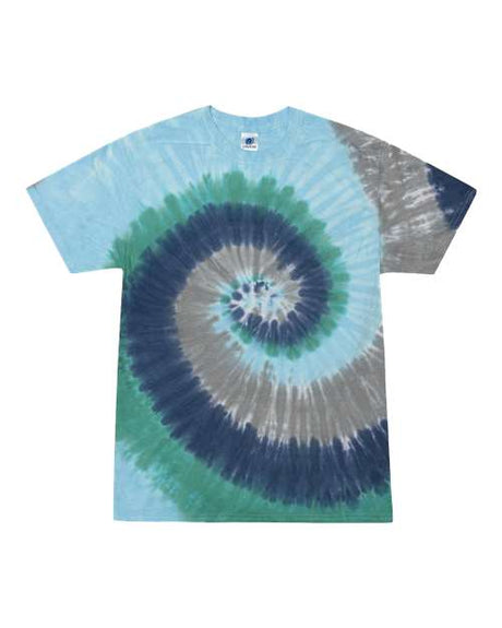 Colortone Unisex Multi - Color Tie - Dyed T-Shirt - Colortone 1000 Earth S Short Sleeve T-Shirts