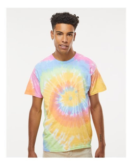 Colortone Unisex Multi - Color Tie - Dyed T-Shirt - Colortone 1000 Eternity S Short Sleeve T-Shirts