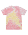 Colortone Unisex Multi - Color Tie - Dyed T-Shirt - Colortone 1000 Funnel Cake S Short Sleeve T-Shirts