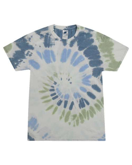 Colortone Unisex Multi - Color Tie - Dyed T-Shirt - Colortone 1000 Grand Canyon S Short Sleeve T-Shirts