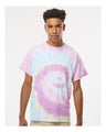 Colortone Unisex Multi - Color Tie - Dyed T-Shirt - Colortone 1000 Jellybean S Short Sleeve T-Shirts