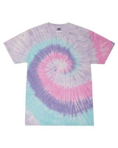 Colortone Unisex Multi - Color Tie - Dyed T-Shirt - Colortone 1000 Karma S Short Sleeve T-Shirts