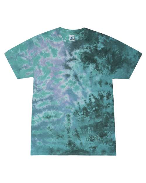 Colortone Unisex Multi - Color Tie - Dyed T-Shirt - Colortone 1000 Karma S Short Sleeve T-Shirts