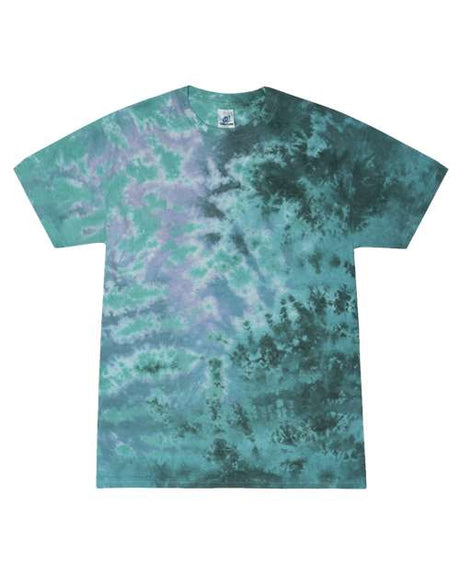 Colortone Unisex Multi - Color Tie - Dyed T-Shirt - Colortone 1000 Karma S Short Sleeve T-Shirts