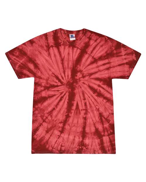 Colortone Unisex Multi - Color Tie - Dyed T-Shirt - Colortone 1000 Karma S Short Sleeve T-Shirts