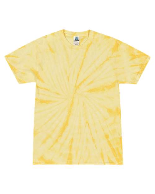 Colortone Unisex Multi - Color Tie - Dyed T-Shirt - Colortone 1000 Karma S Short Sleeve T-Shirts