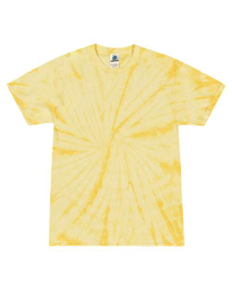 Colortone Unisex Multi - Color Tie - Dyed T-Shirt - Colortone 1000 Karma S Short Sleeve T-Shirts