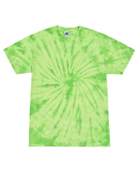 Colortone Unisex Multi - Color Tie - Dyed T-Shirt - Colortone 1000 Karma S Short Sleeve T-Shirts