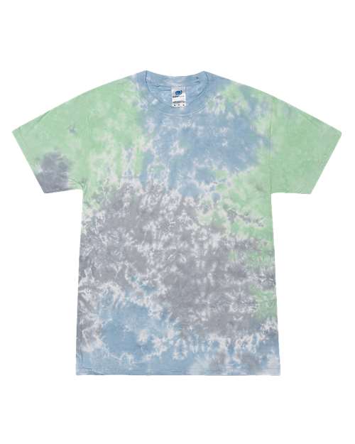 Colortone Unisex Multi - Color Tie - Dyed T-Shirt - Colortone 1000 Karma S Short Sleeve T-Shirts