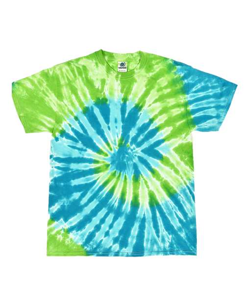 Colortone Unisex Multi - Color Tie - Dyed T-Shirt - Colortone 1000 Karma S Short Sleeve T-Shirts