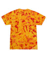 Colortone Unisex Multi - Color Tie - Dyed T-Shirt - Colortone CD1000 Fire S Short Sleeve T-Shirts